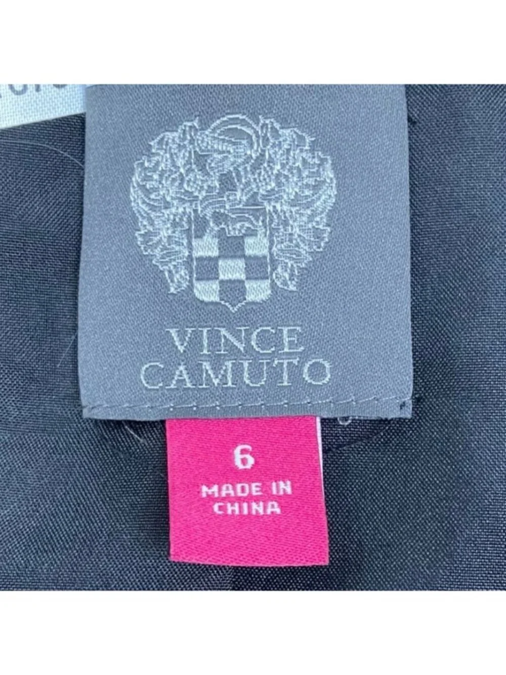 Vince Camuto Boyfriend Textured Black and White Blazer